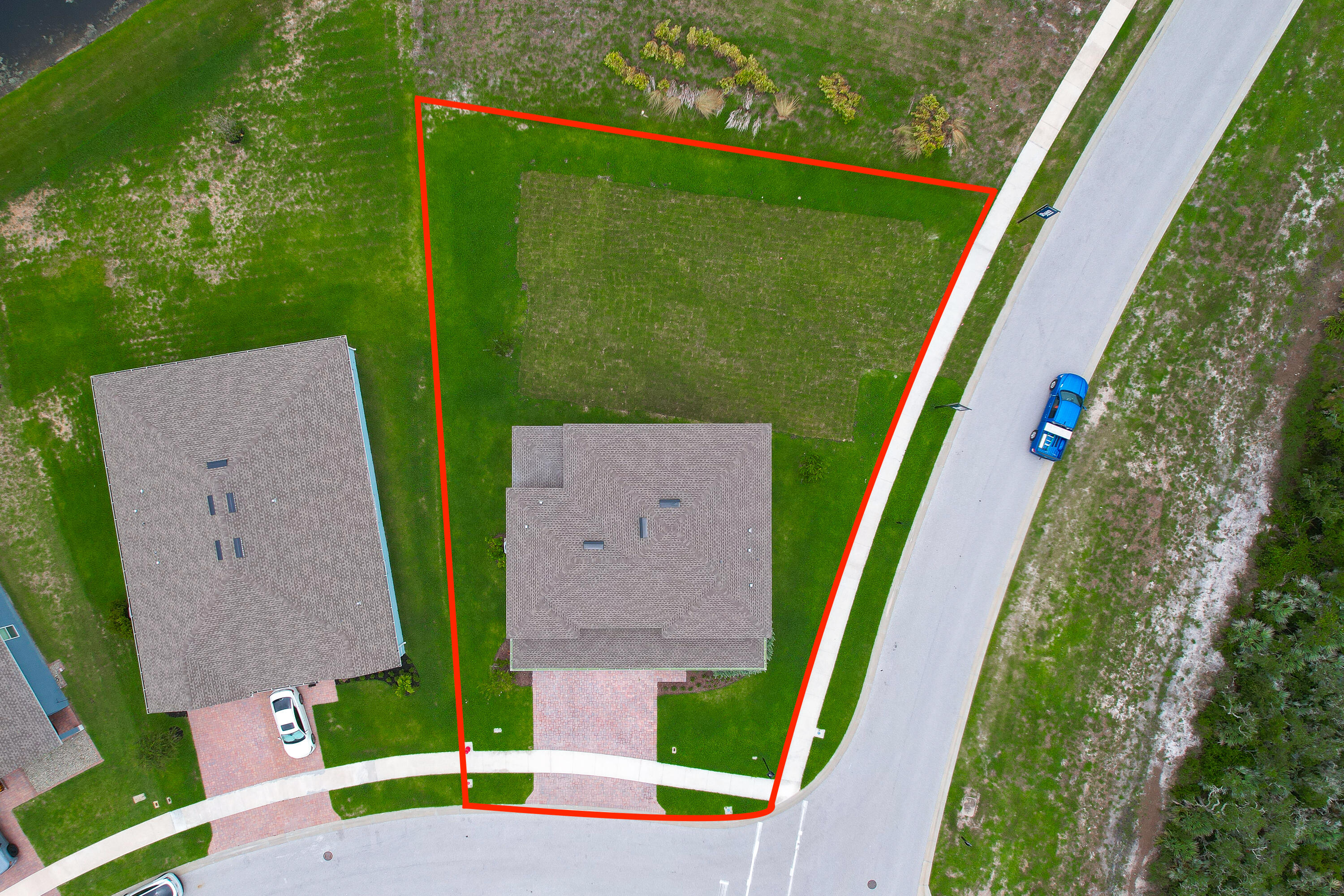 6555 Pomello Court Vero Beach, FL 32967 - Photo 32 of 35 an aerial view of a house