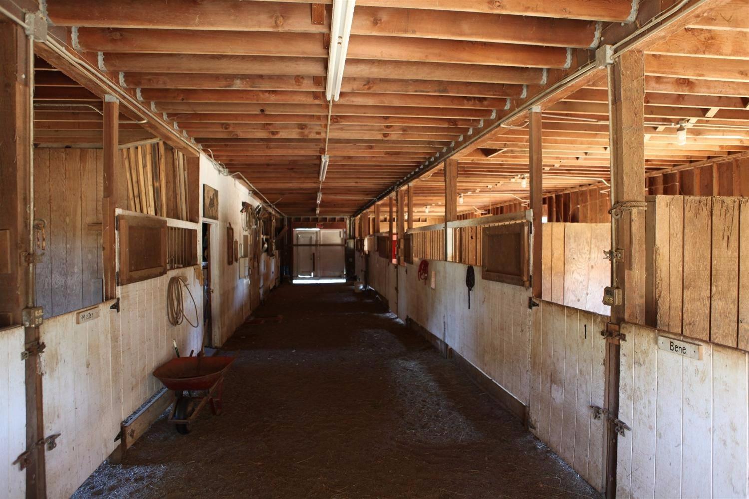 359 Old Stage Rd Road Wolf Creek, OR 97497 - Photo 13 of 35 7 stall barn