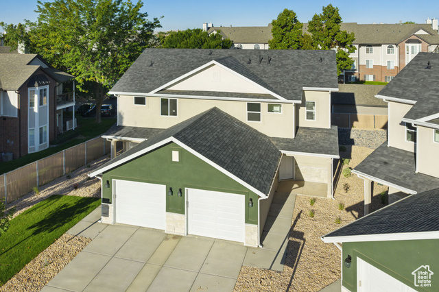 1615 North Angel Street, Unit H Layton, UT 84041 - Photo 36 of 55 Aerial perspective of suburban area