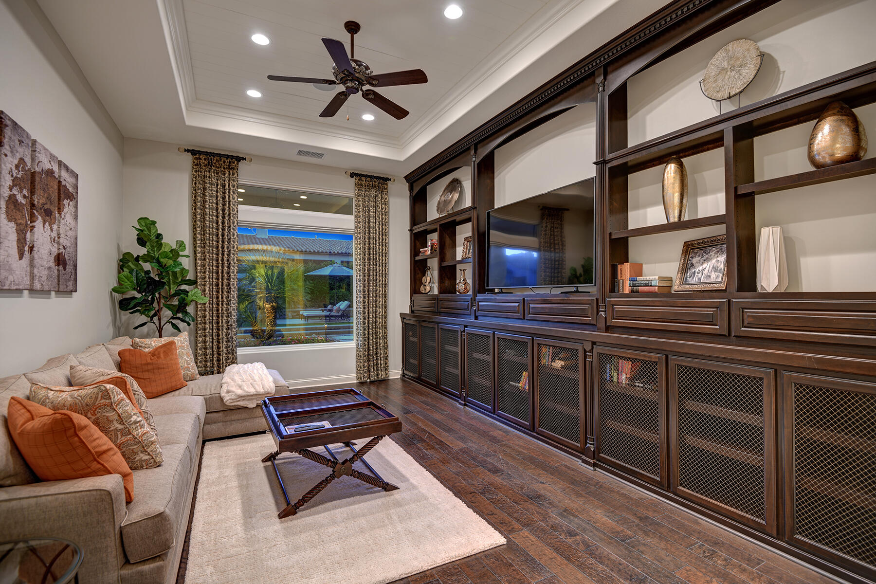 81103 Monarchos Circle La Quinta, CA 92253 - Photo 15 of 34 MEDIA ROOM NIGHT RS