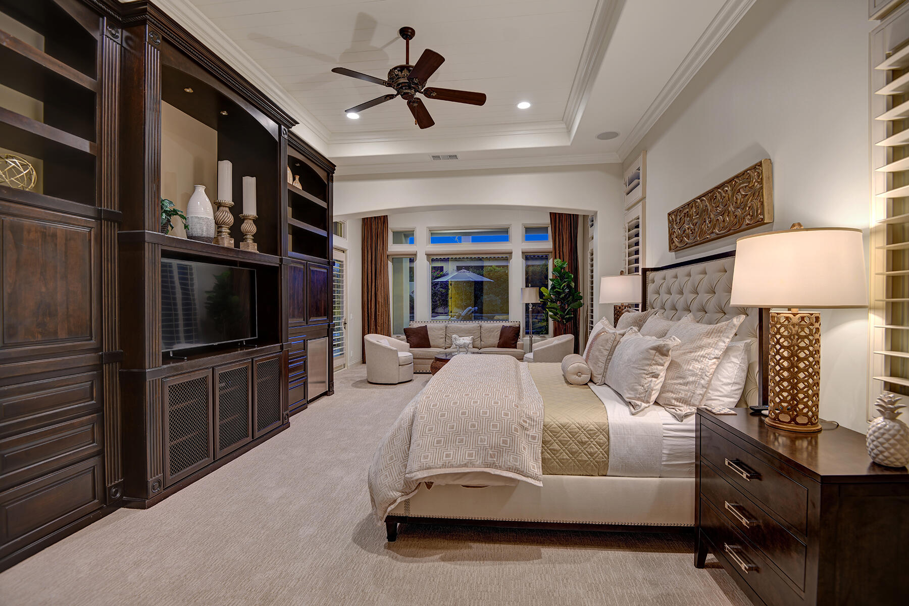 81103 Monarchos Circle La Quinta, CA 92253 - Photo 16 of 34 MASTER BEDROOM NIGHT RS