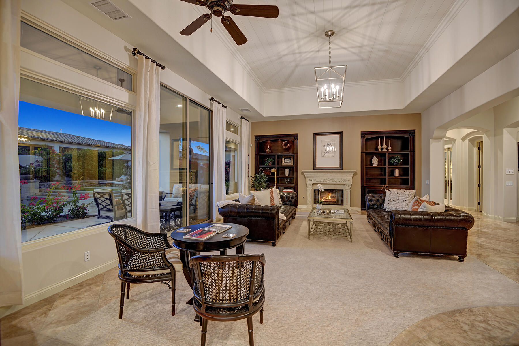 81103 Monarchos Circle La Quinta, CA 92253 - Photo 6 of 34 LIVING ROOM NIGHT RS