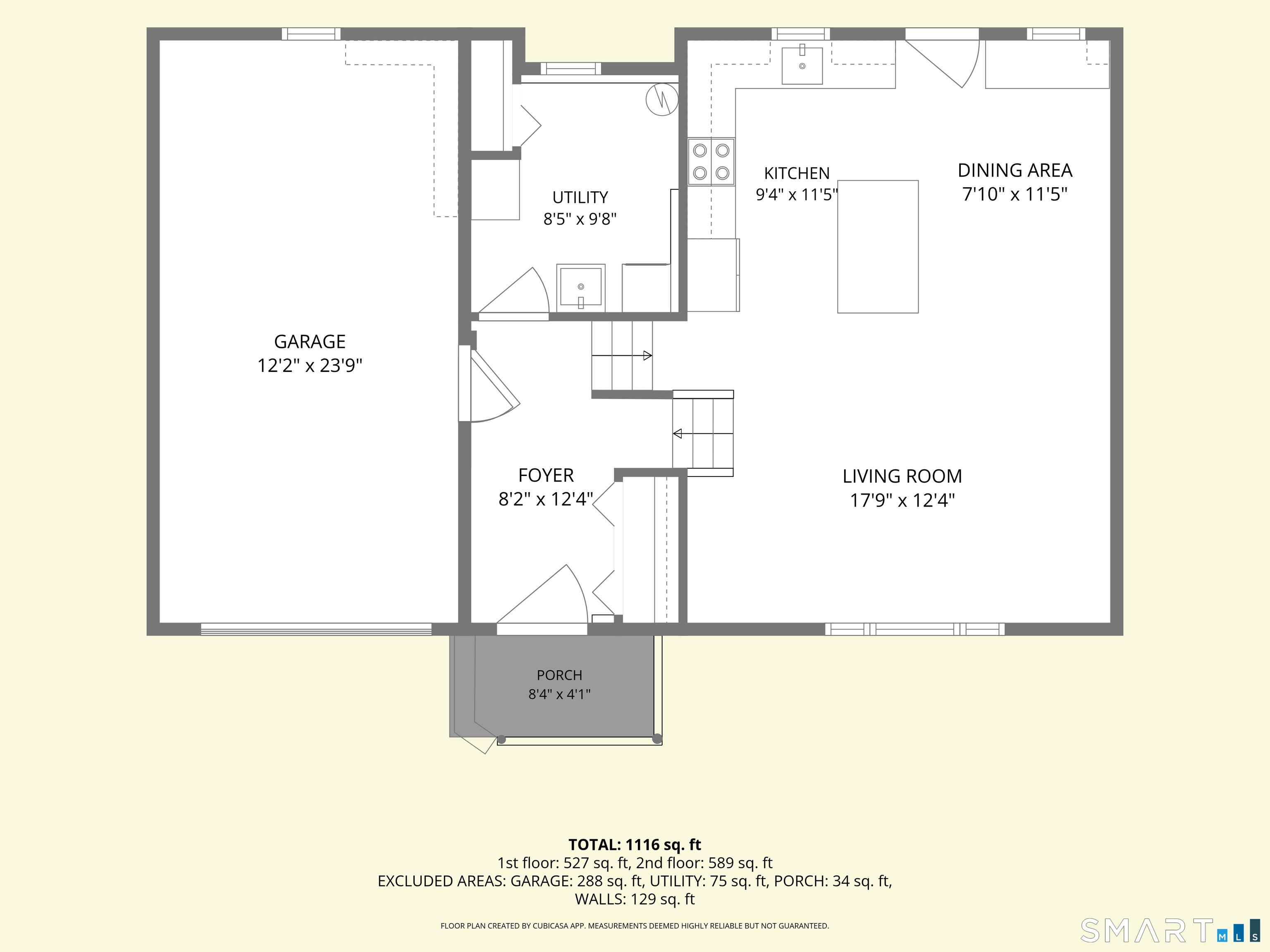 46 Spring Glen Road East Lyme, CT 06357 - Photo 39 of 40 Main level floor plan