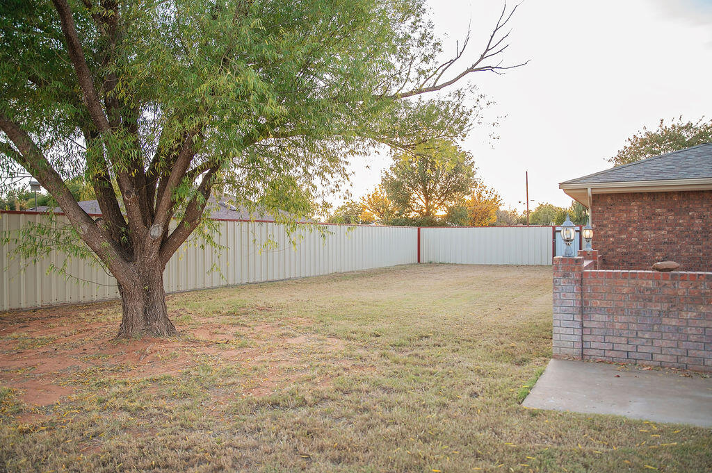 2917 Quail Ridge Road Denver City, TX 79323 - Photo 48 of 55 a view of backyard and tree