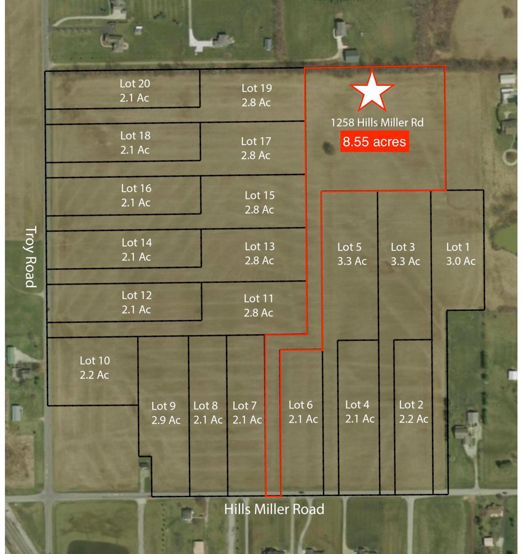 1258 Hills-Miller Road Delaware, OH 43015 - Photo 1 of 2 1258 Hills Miller rd - 8.55 acres