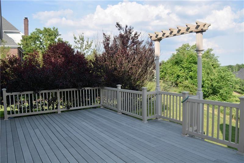 305 Scenic Court Coraopolis, PA 15108 - Photo 17 of 20 a view of balcony with wooden floor and fence