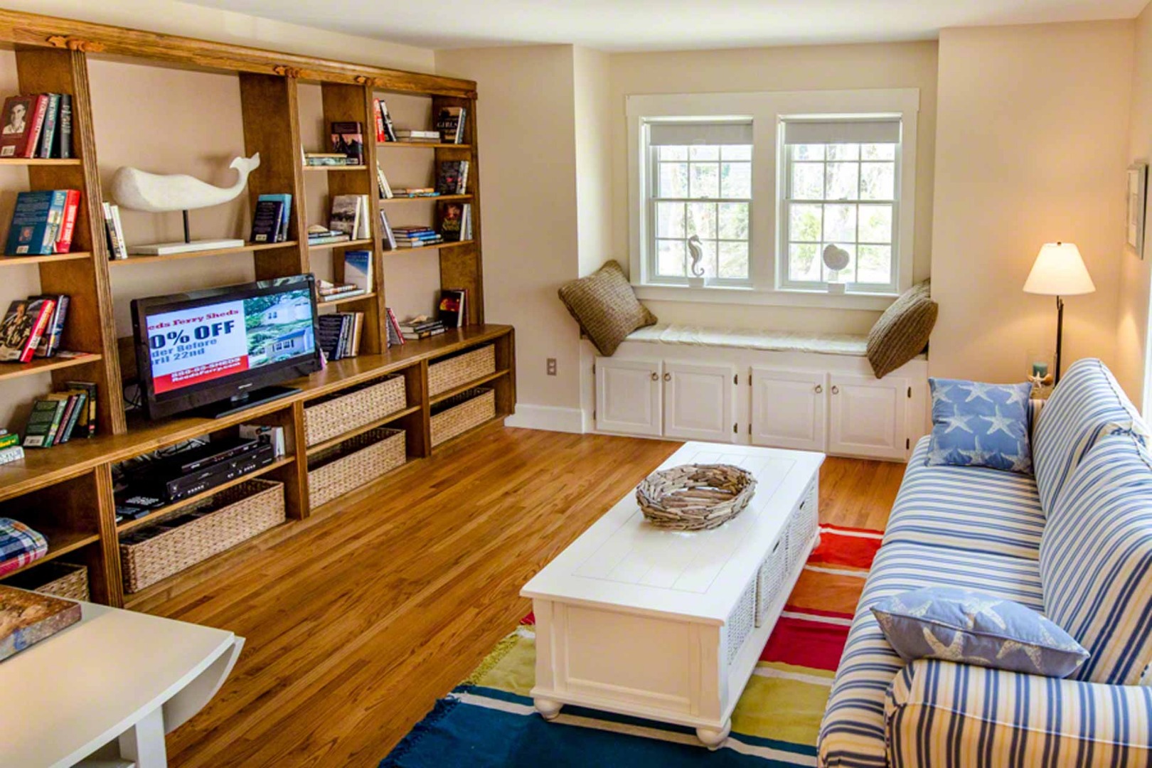 40 Dark Woods Road Edgartown, MA 02539 - Photo 16 of 20 a living room with furniture and a window