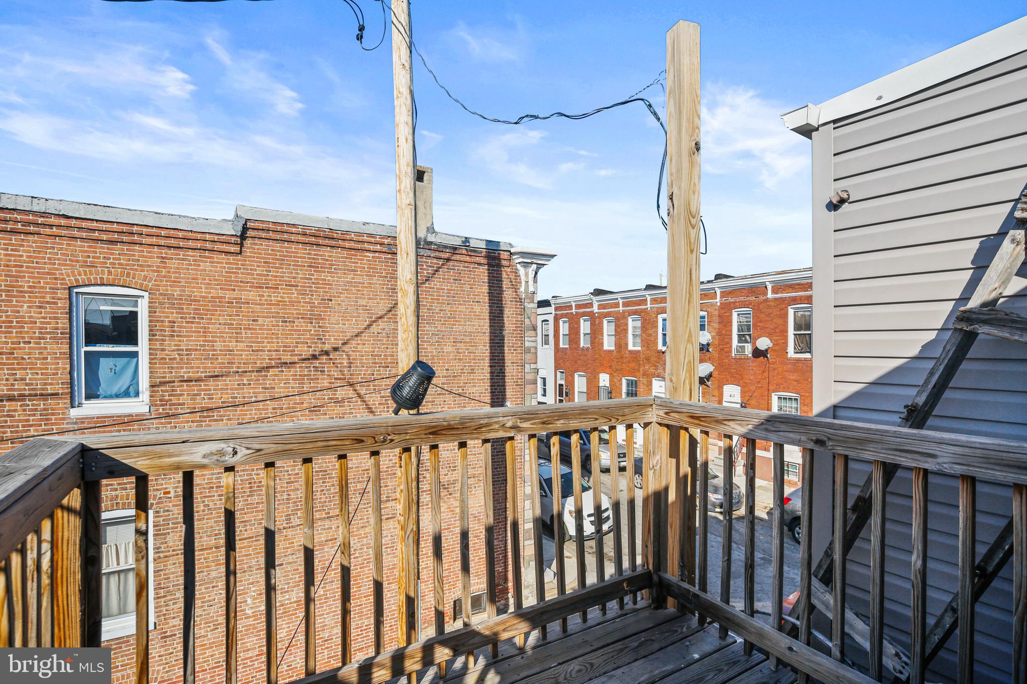 2806 Orleans Street Baltimore, MD 21224 - Photo 19 of 29 Deck with City Views