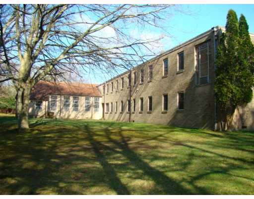 Exterior Front. Retreat House which has dormitory style rooms, chapel and cafetaria.