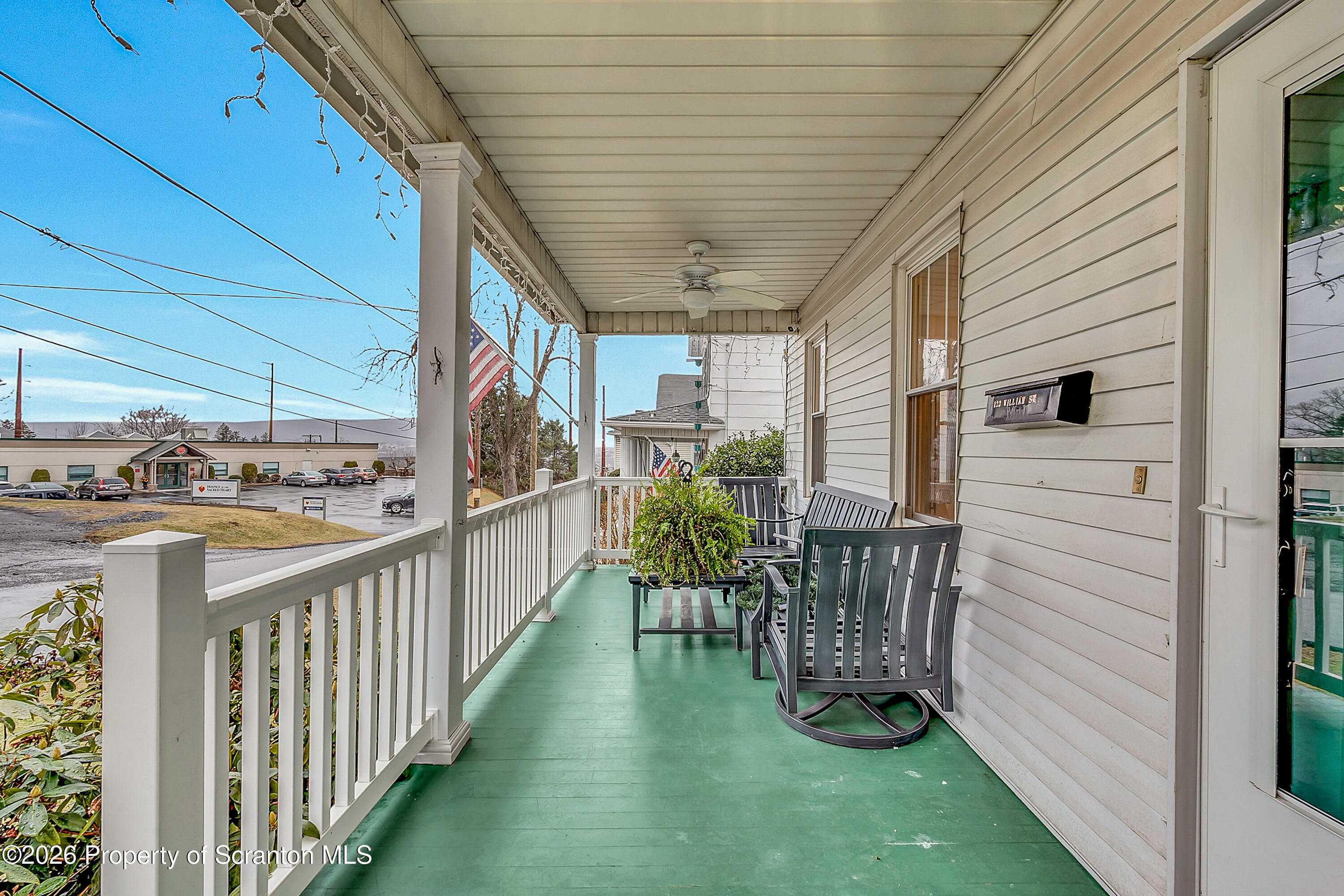 123 William Street Scranton, PA 18510 - Photo 5 of 22 a view of a porch with furniture