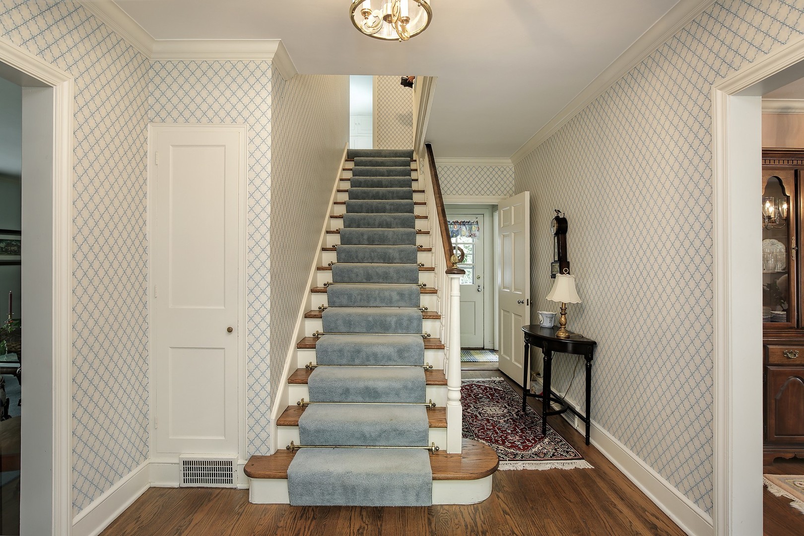 1253 Ridge Road Wilmette, IL 60091 - Photo 4 of 16 a view of entryway and hall with wooden floor