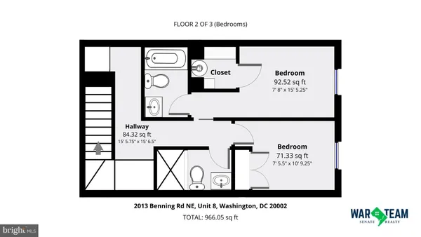 $2,900 | 2013 Benning Road Northeast, Unit 8, Washington, DC 20002