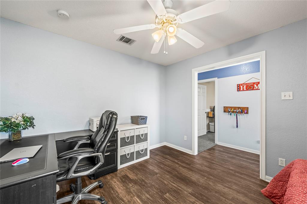 314 Jackson Heights Lorena, TX 76655 - Photo 25 of 40 Office to left of foyer
