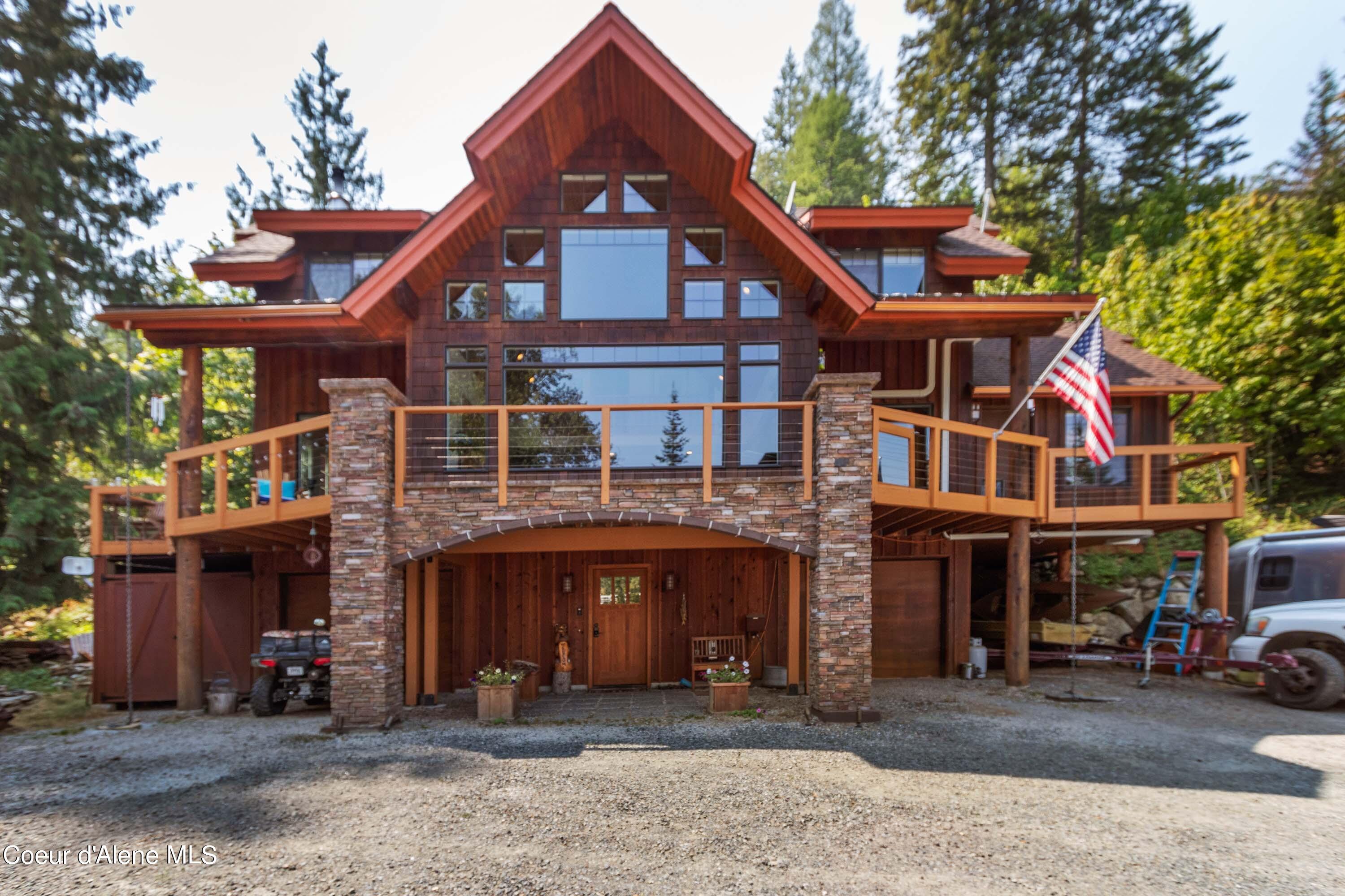 6154 Bottle Bay Road Sagle, ID 83860 - Photo 1 of 1 Gorgeous Cedar Sided Home