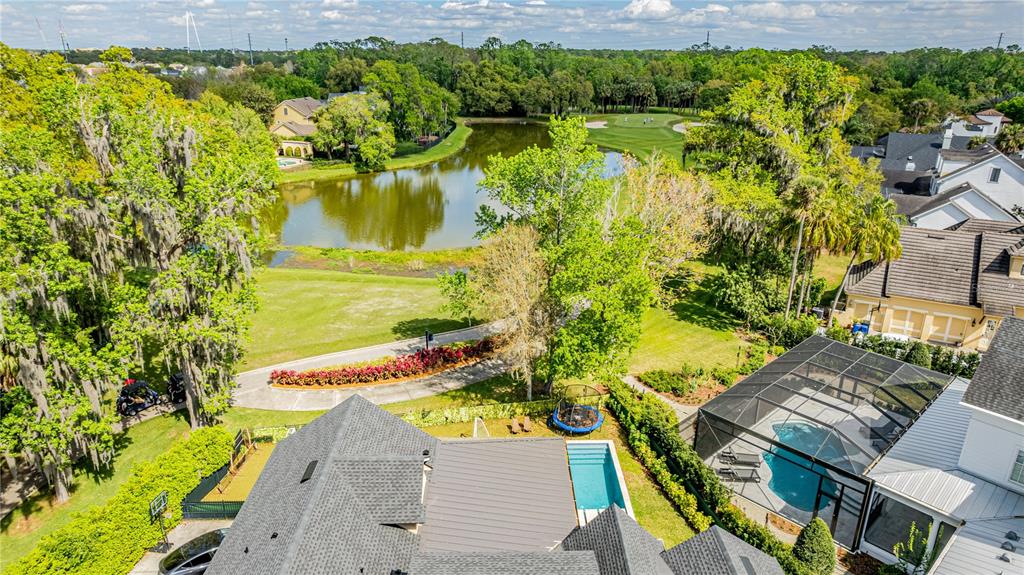 222 Acadia Terrace Celebration, FL 34747 - Photo 71 of 76 a view of an outdoor space and a lake view