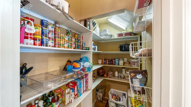 a view of storage and utility room