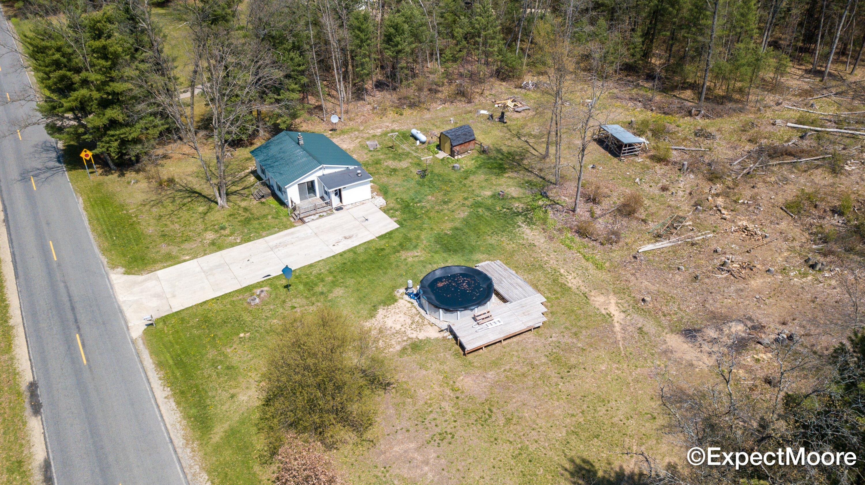 7890 North Maple Hill Road Howard City, MI 49329 - Photo 27 of 33 Drone-10