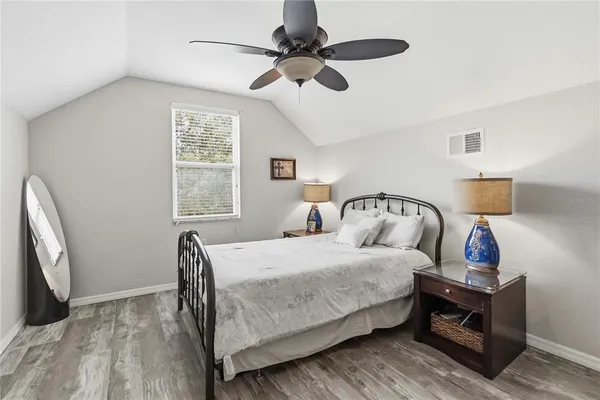 a view of a swimming pool and outdoor space