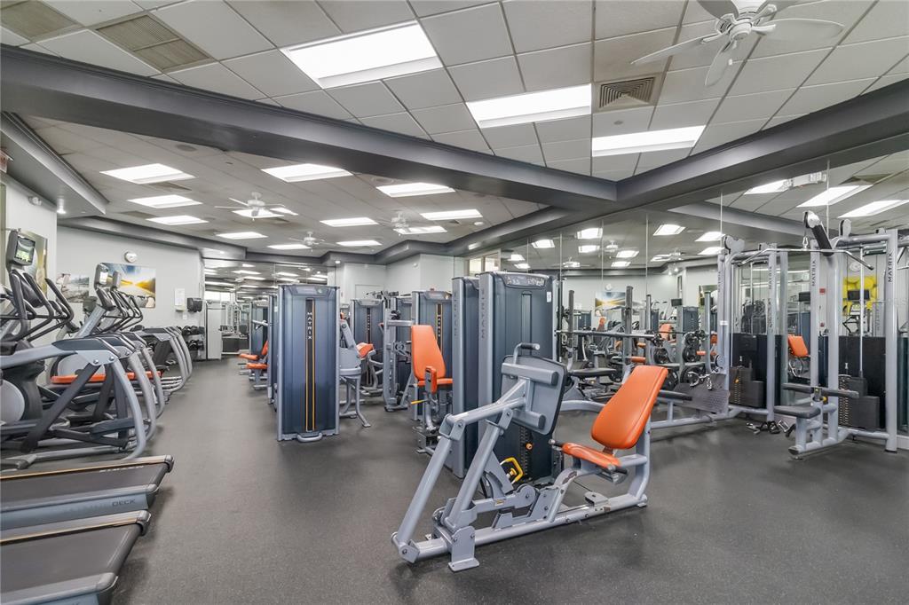 3430 Schoolhouse Road Harmony, FL 34773 - Photo 67 of 70 a view of a room with gym equipment