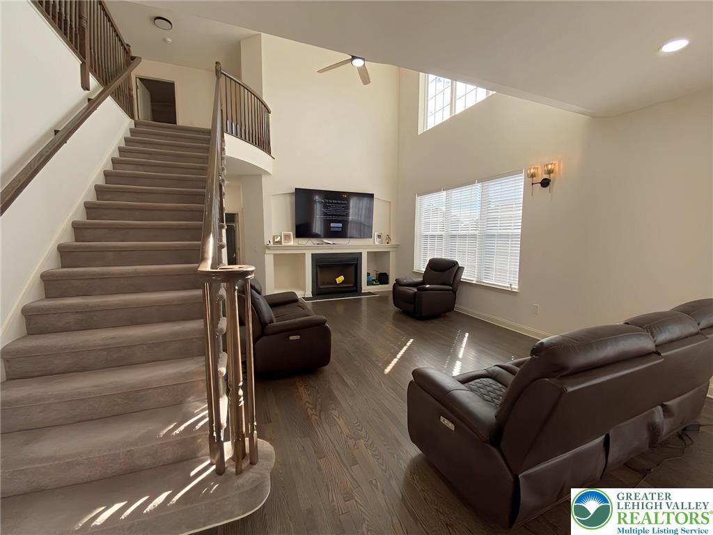 477 Newlins Road East Easton, PA 18040 - Photo 6 of 51 a living room with furniture and a flat screen tv