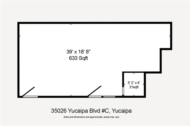 $1,400 | 35026 Yucaipa Boulevard, Unit C, Yucaipa, CA 92399