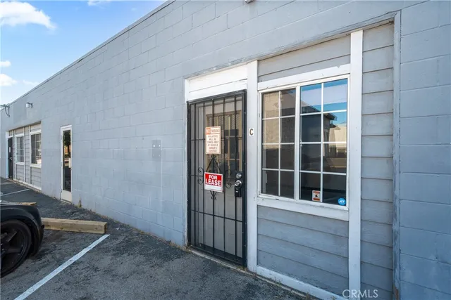 a view of front door