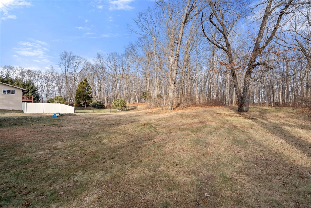 46 Ramshorn Road Dudley, MA 01571 - Photo 33 of 39 a big yard with road and trees
