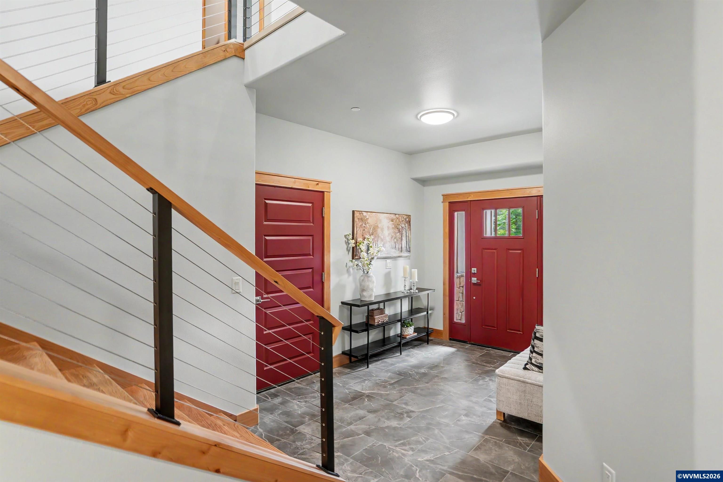 1155 Northwest Country Hills Road Corvallis, OR 97330 - Photo 10 of 48 a view of an entryway with staircase