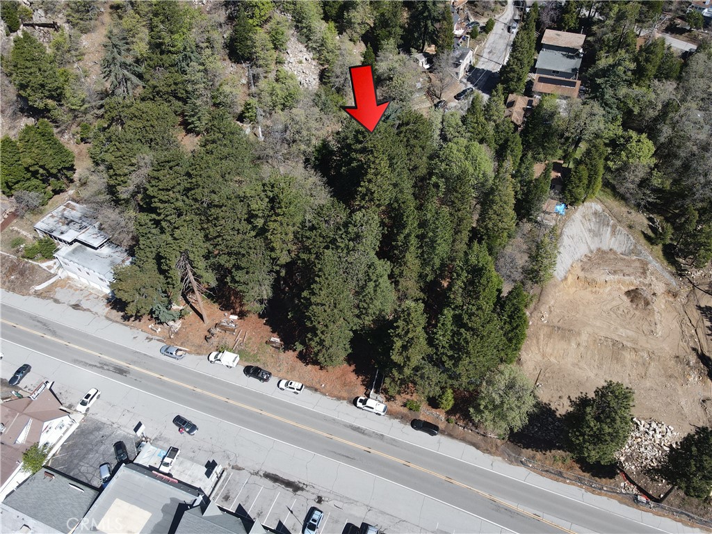 0 Lovers Lane Rimforest, CA 92378 - Photo 5 of 6 an aerial view of a houses with a yard