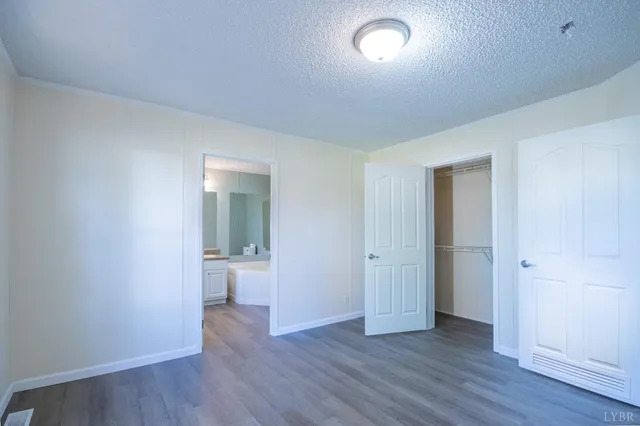 wooden floor in an empty room