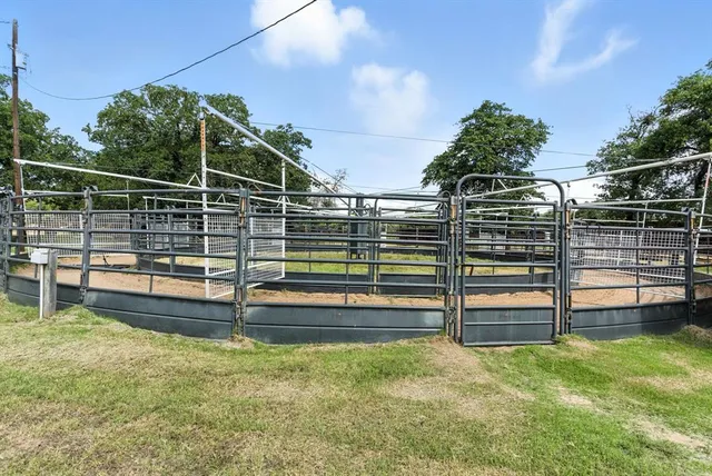 a view of outdoor space and deck