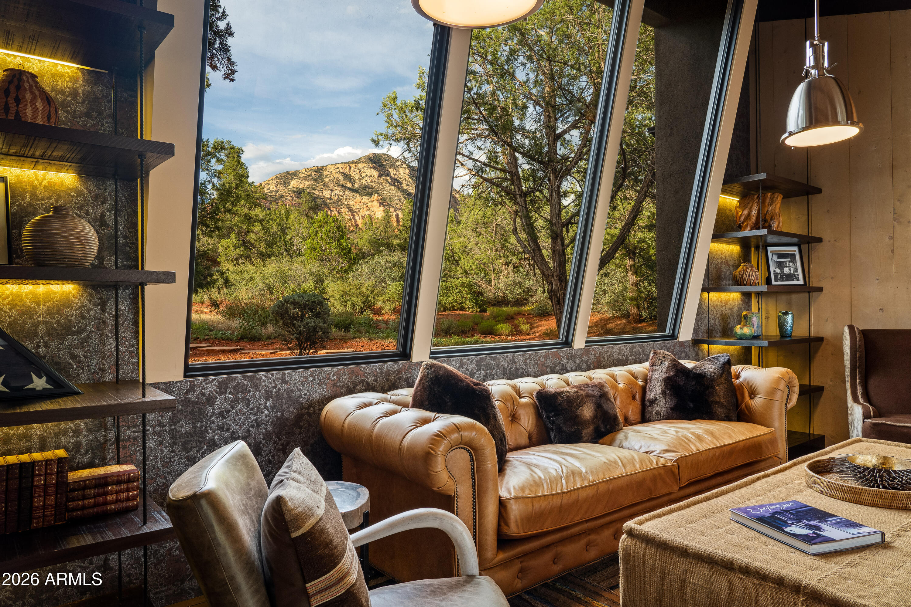 120 Paisano Road Sedona, AZ 86336 - Photo 35 of 54 PLAY HOUSE LIVING ROOM