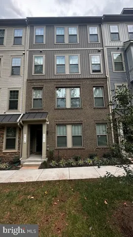 a front view of a building