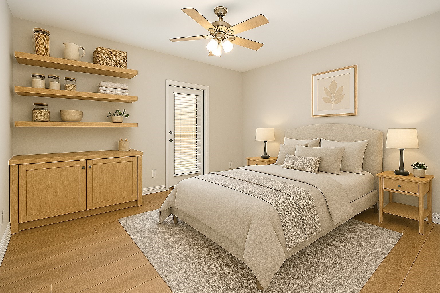 2423 Ralph Street Houston, TX 77006 - Photo 22 of 32 This image has been virtually staged to illustrate the potential of the space and provide inspiration on how it can be thoughtfully styled.