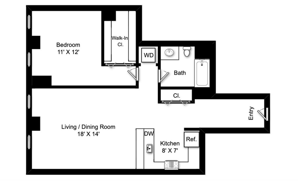 80 Broad Street, Unit 403 Boston, MA 02110 - Photo 16 of 16 a picture of a park