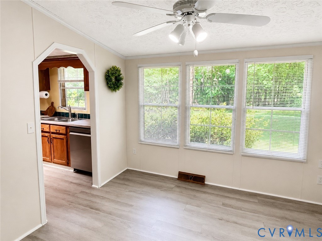 2229 Texas School Road Wingina, VA 24599 - Photo 9 of 22 Sun-filled casual dining room off the kitchen with