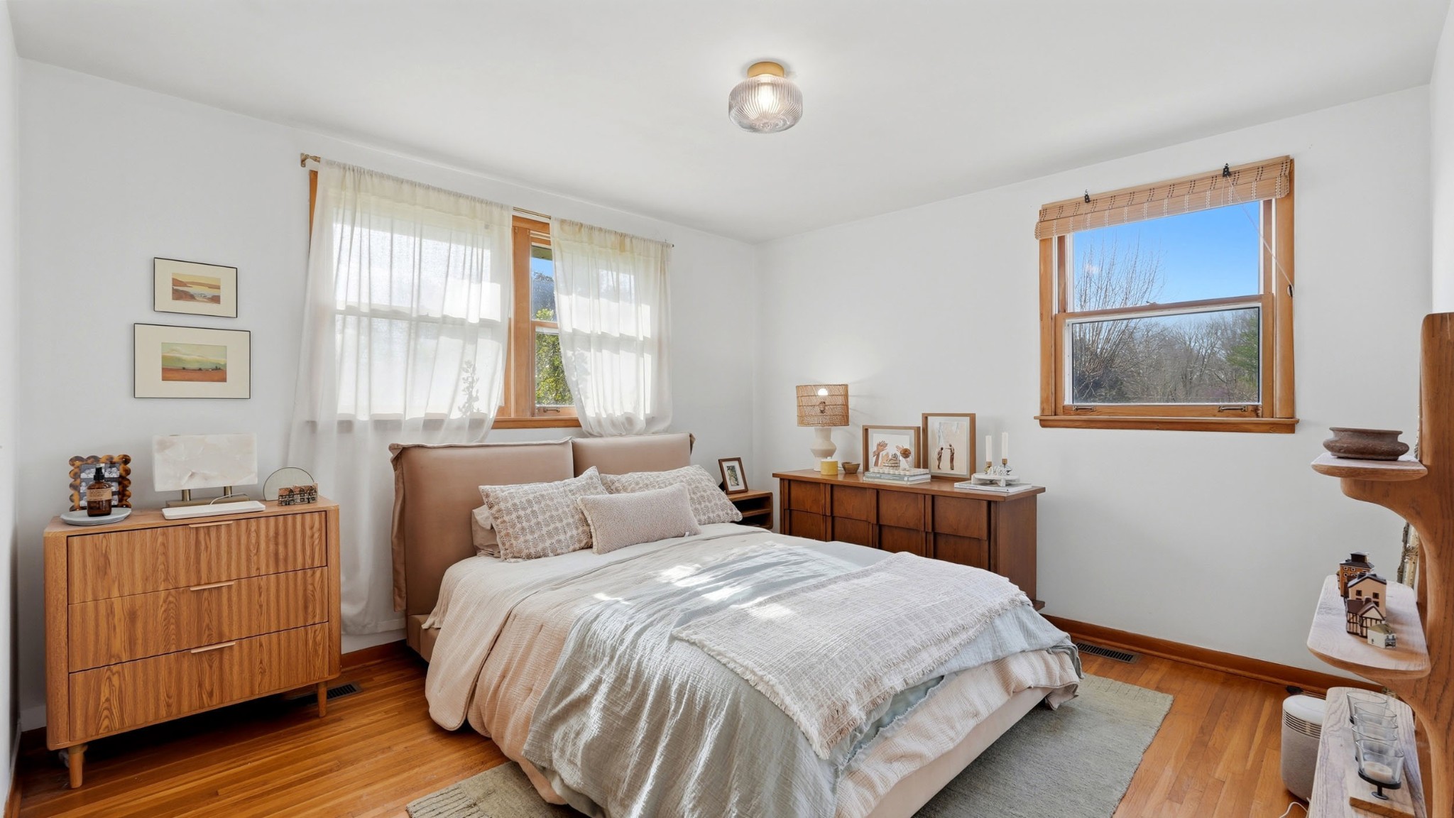 7524 Gary Road Joelton, TN 37080 - Photo 15 of 39 a bedroom with a bed and wooden floor