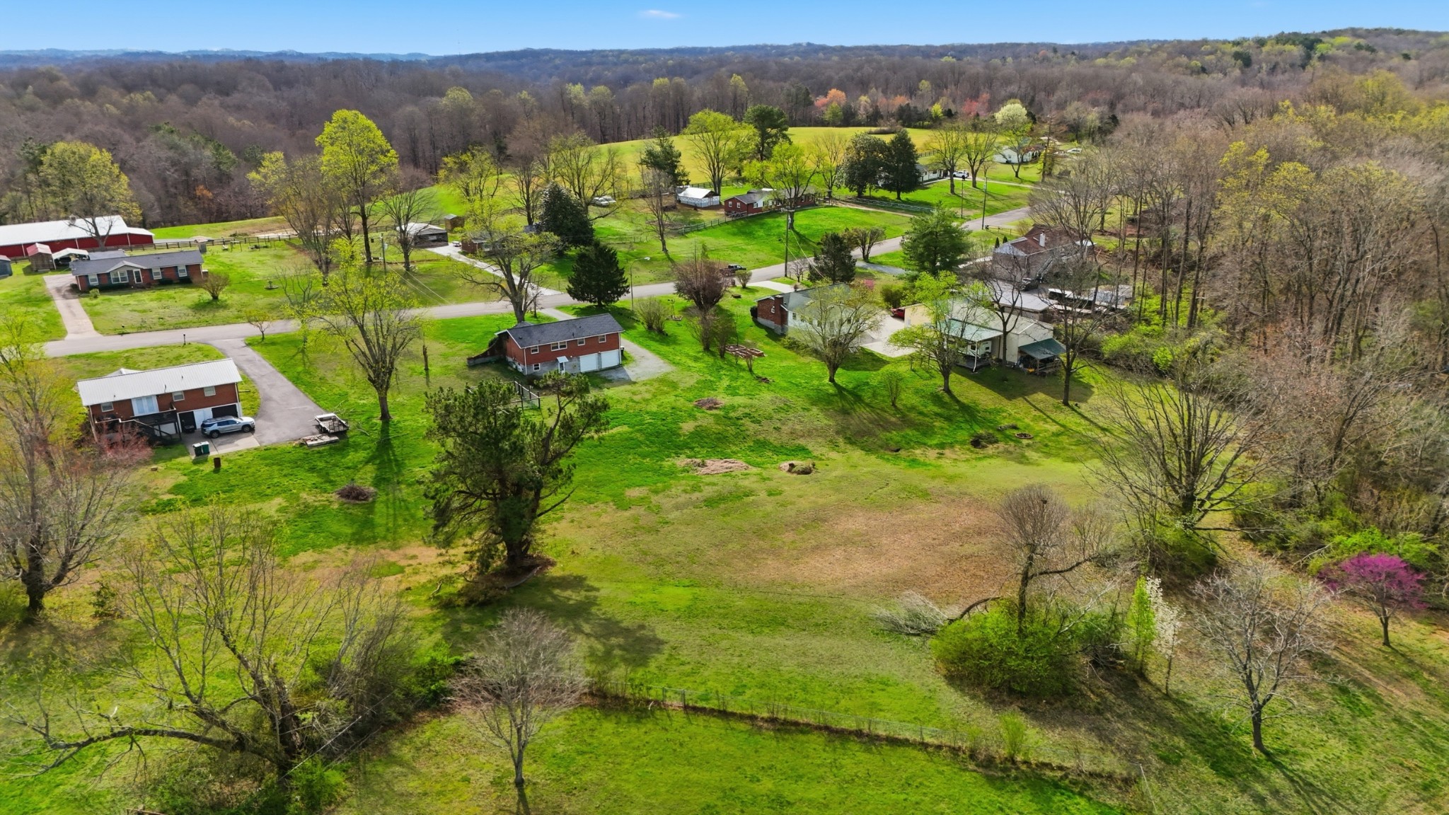 7524 Gary Road Joelton, TN 37080 - Photo 30 of 39 an aerial view of a houses with a yard