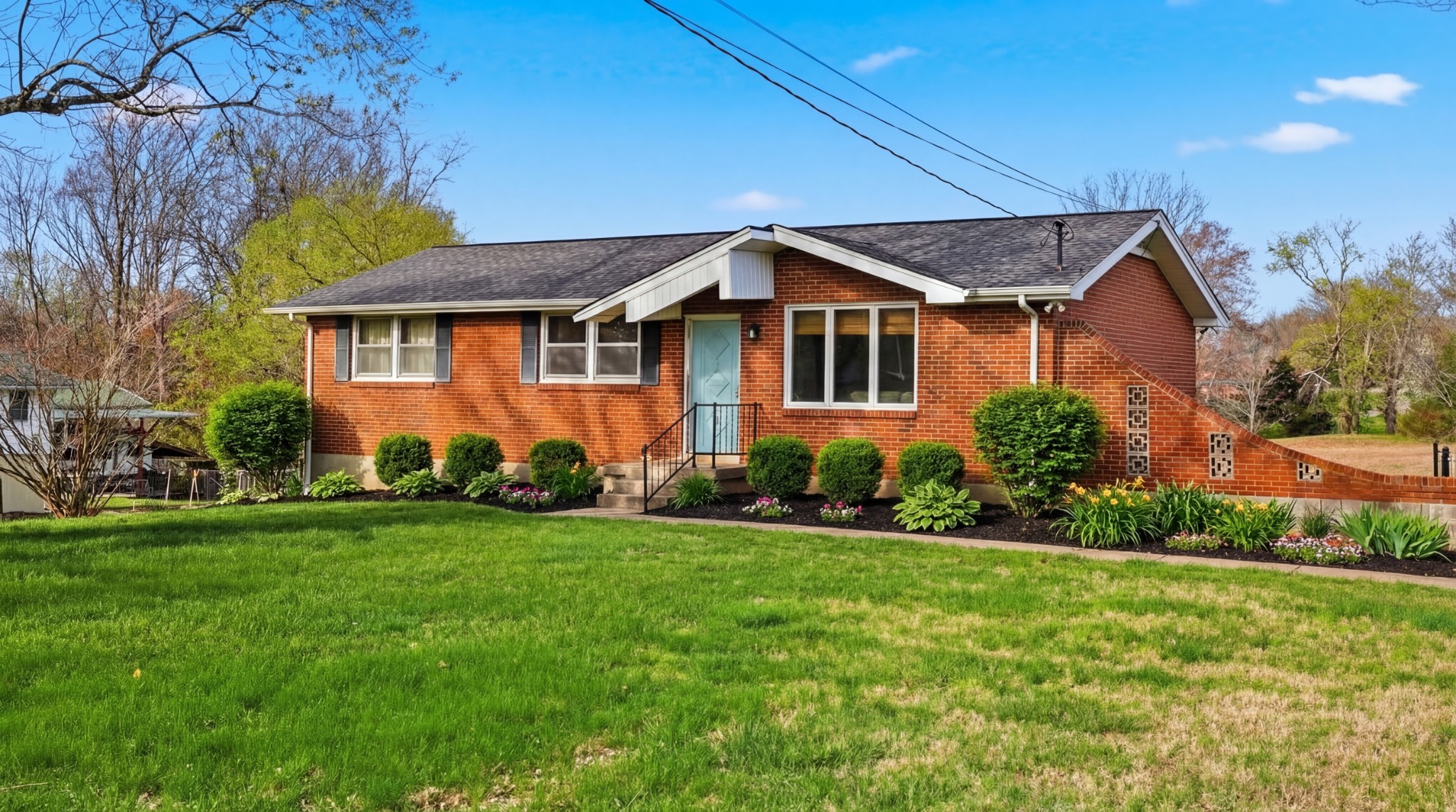 7524 Gary Road Joelton, TN 37080 - Photo 38 of 39 a front view of a house with a yard