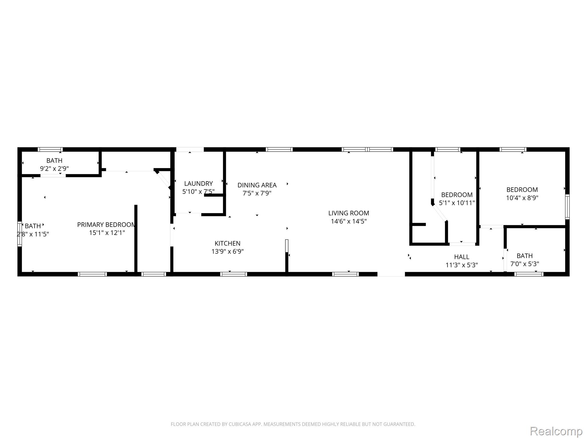 1094 Blamer Road Fairview, MI 48621 - Photo 93 of 97 View of room layout