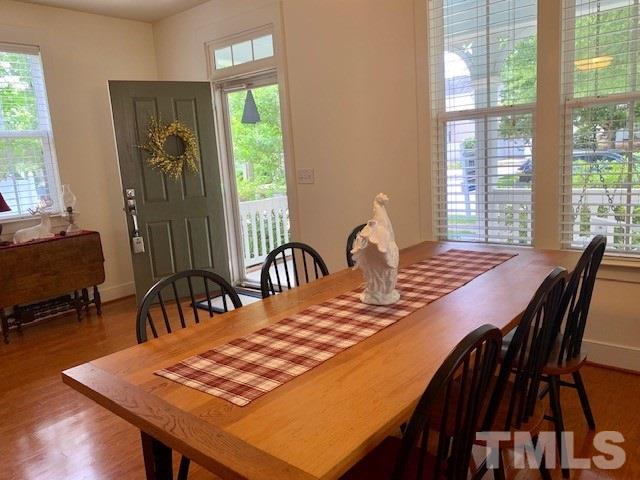 4600 All Points View Way Raleigh, NC 27614 - Photo 5 of 27 A light-filled dining room welcomes you upon entry, and offers easy access to serving from the kitchen, or as a gathering place with friends and family. The home has just been freshly painted, trim included!