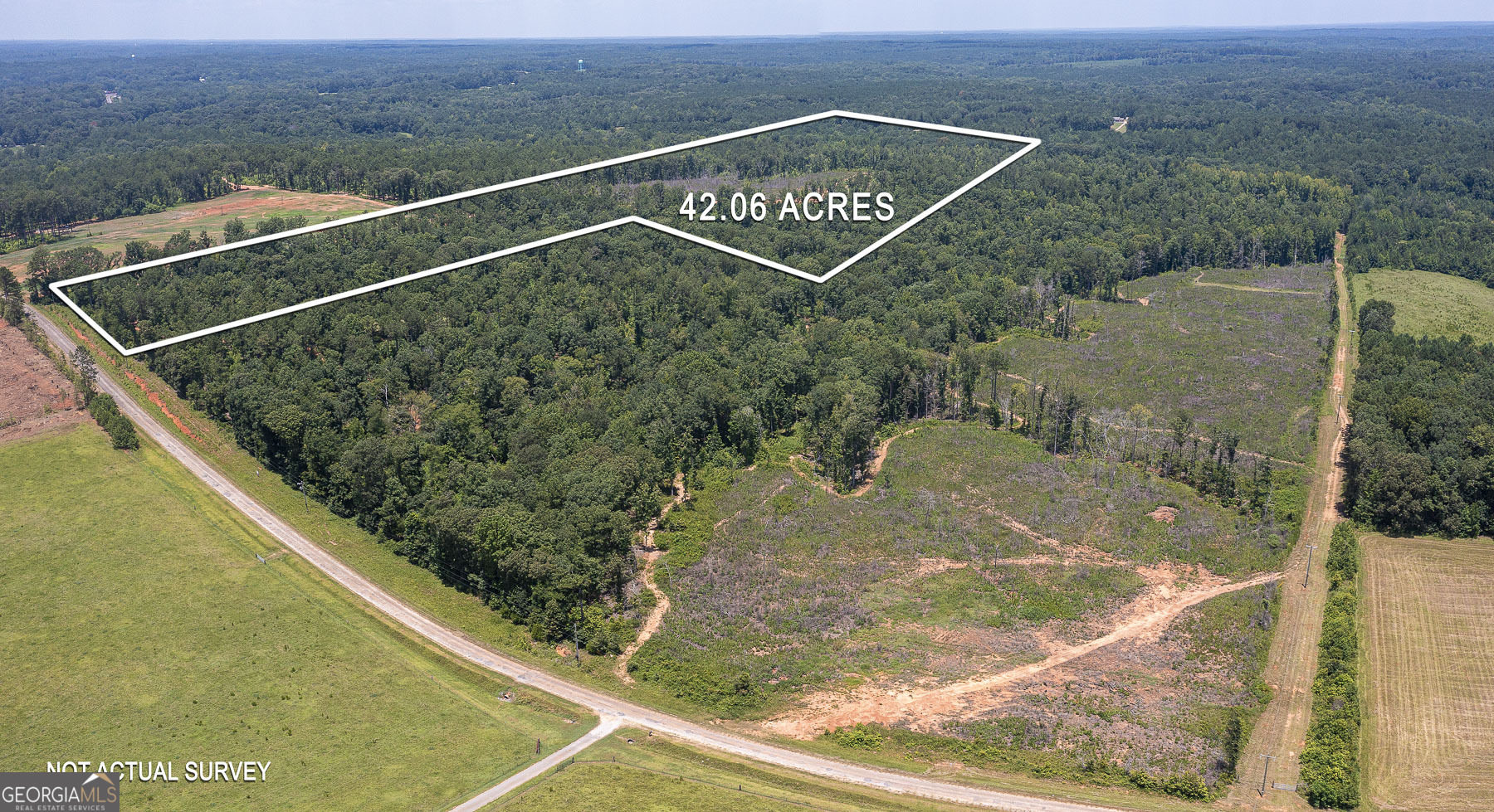 Lot 4 Mayfield Road Flovilla, GA 30216 - Photo 5 of 9 a view of a back yard of the green building