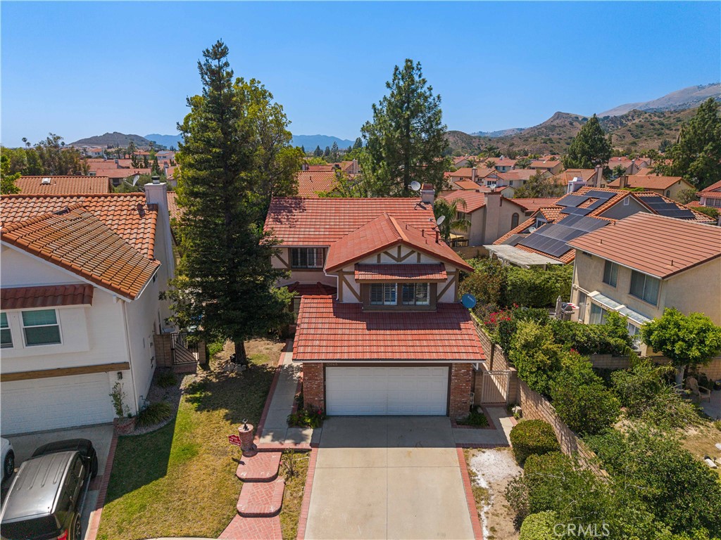 12065 Shadow Glen Lane Porter Ranch, CA 91326 - Photo 45 of 46 an aerial view of a house