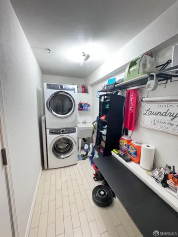 a room with storage and utility