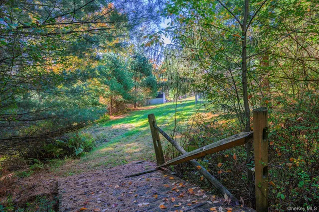 a view of outdoor space and deck