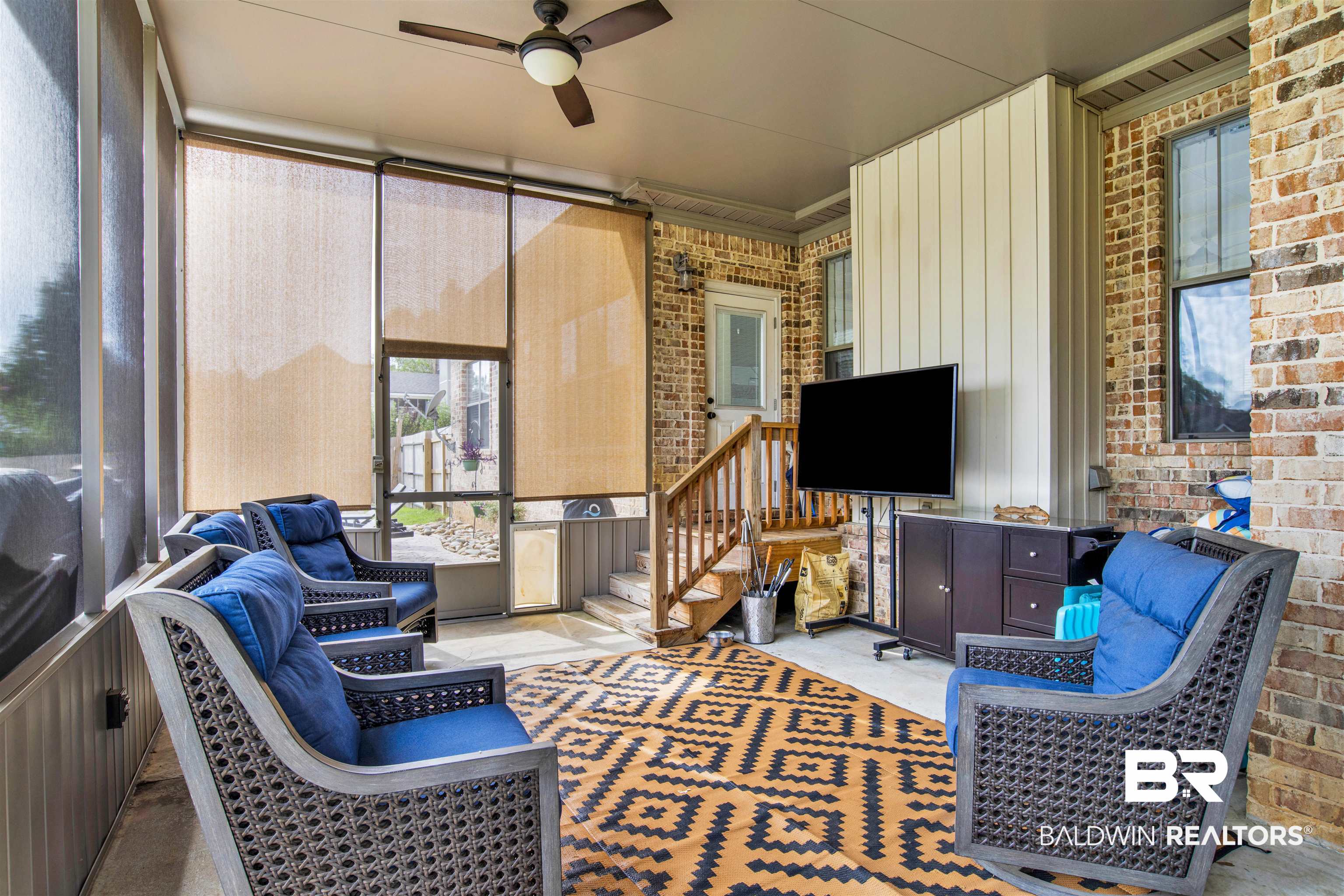 12418 Cambron Trail Daphne, AL 36527 - Photo 38 of 44 Sunroom / solarium featuring ceiling fan