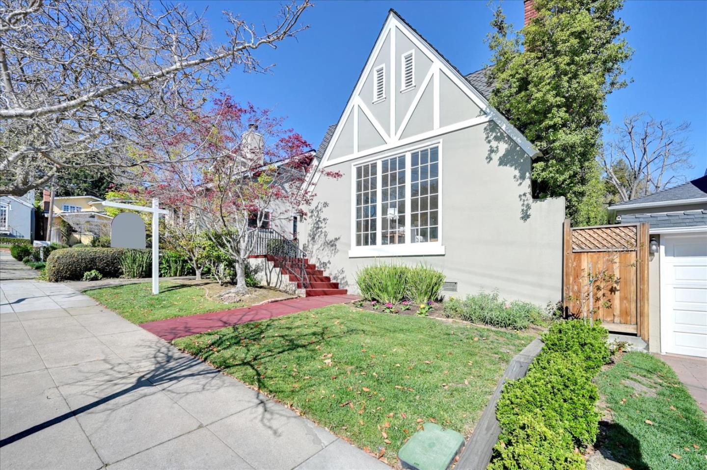 22 Engle Road San Mateo, CA 94402 - Photo 2 of 42 a view of a house with yard and a garden