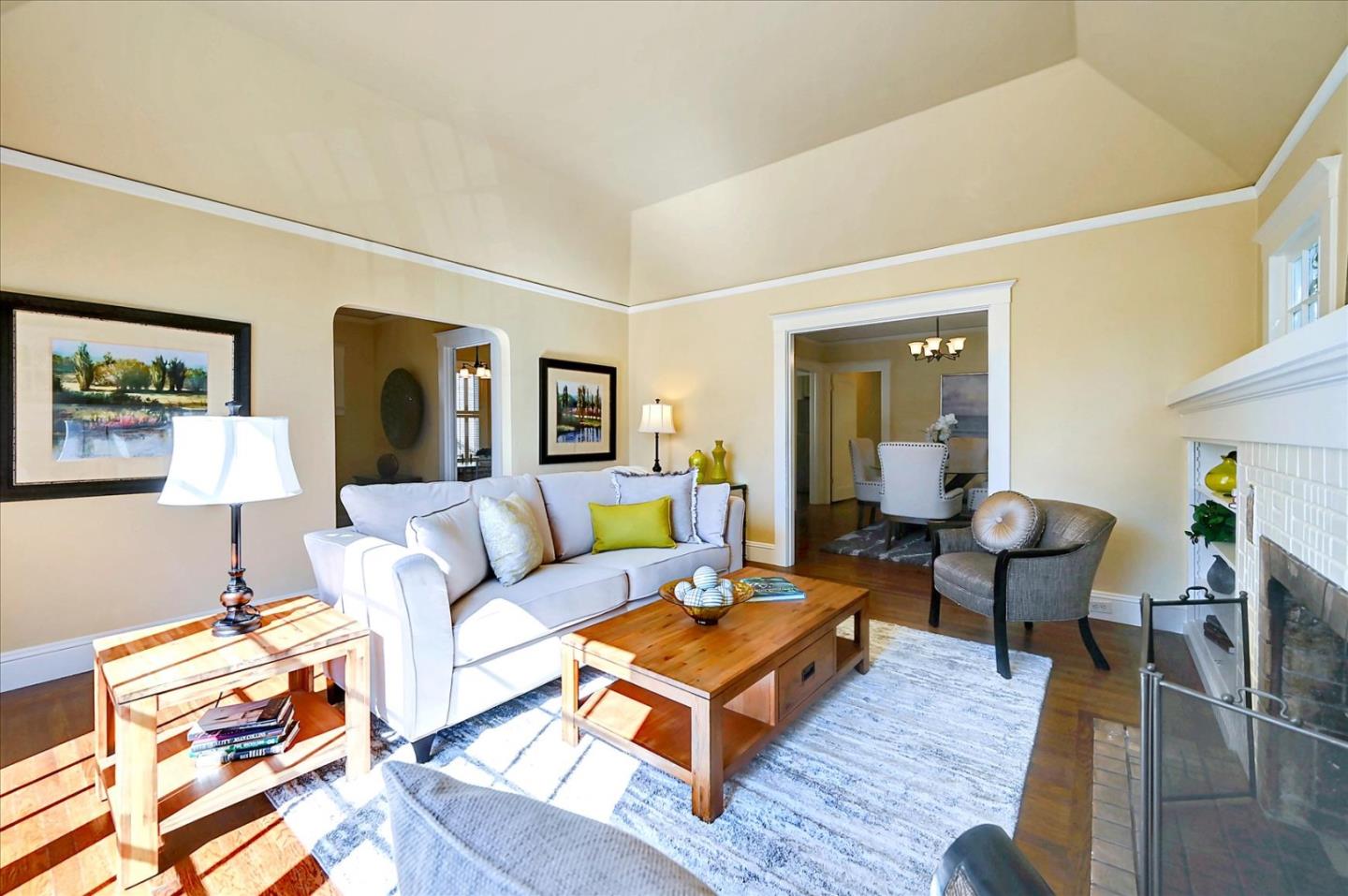 22 Engle Road San Mateo, CA 94402 - Photo 9 of 42 a living room with furniture and wooden floor