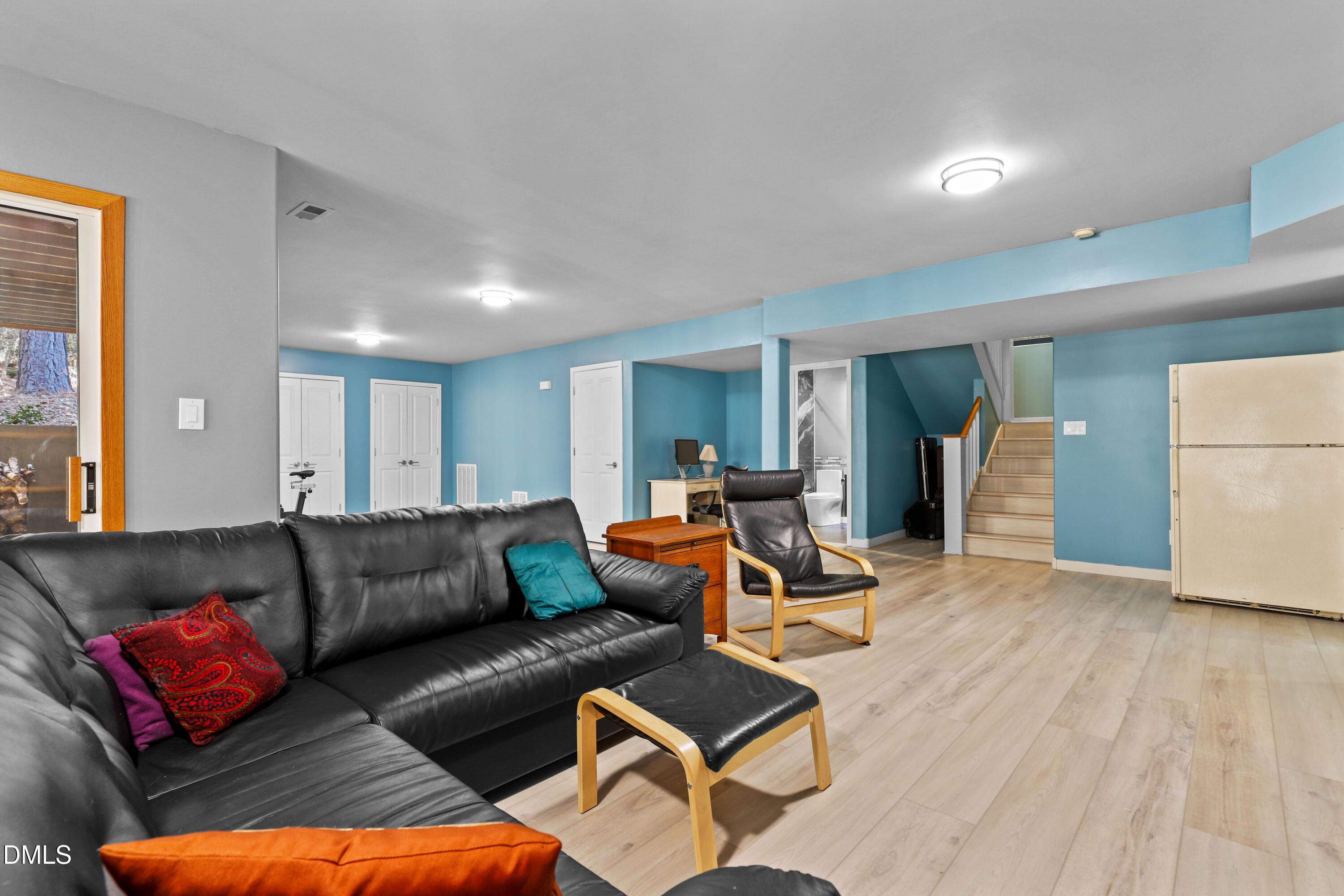 2617 Scarlet Sage Court Raleigh, NC 27613 - Photo 40 of 78 a living room with furniture and a couch