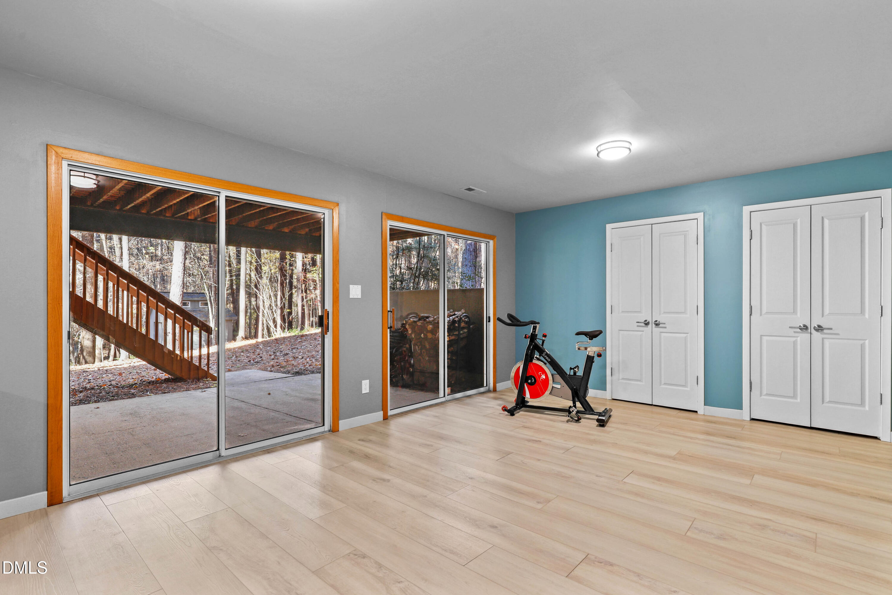 2617 Scarlet Sage Court Raleigh, NC 27613 - Photo 43 of 78 a view of outdoor space with wooden floor and windows